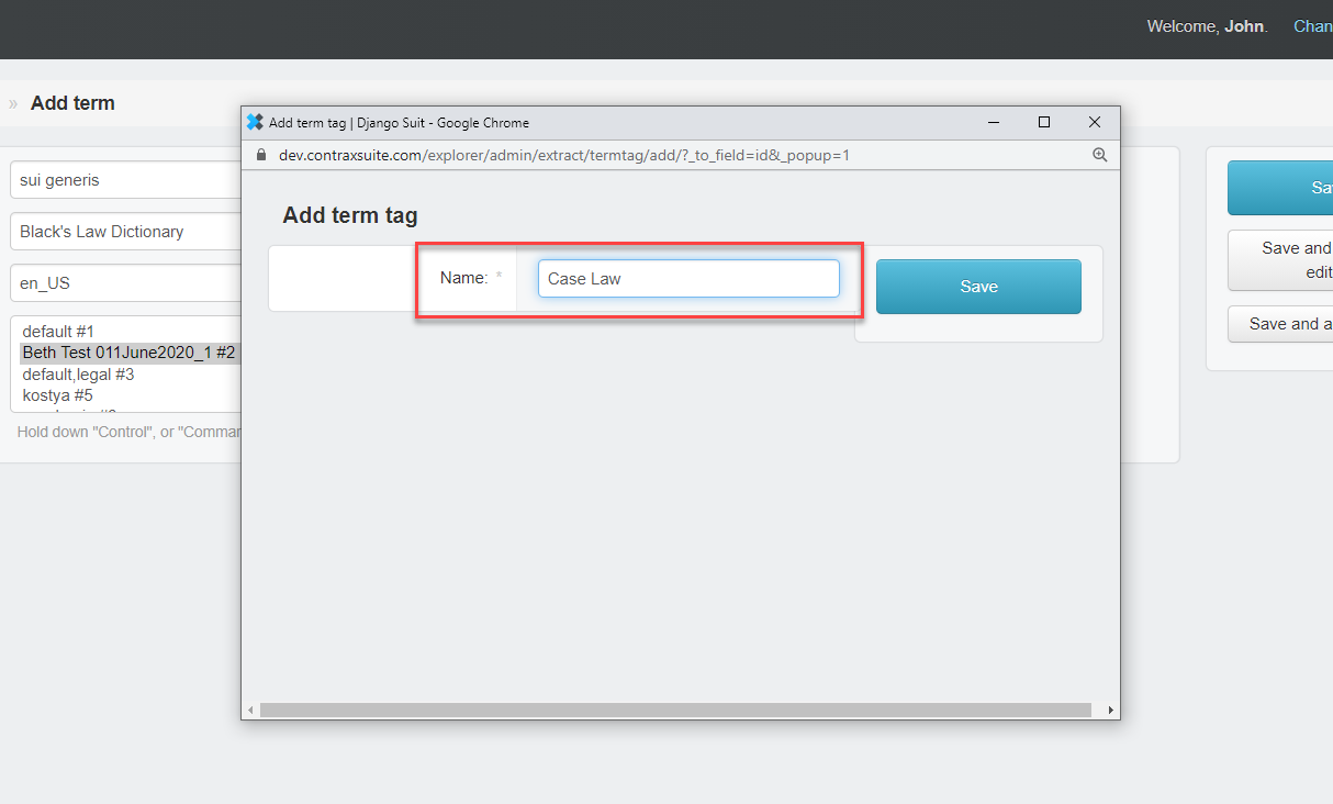 AddTermTag