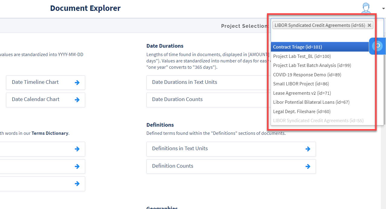 ProjectSelector