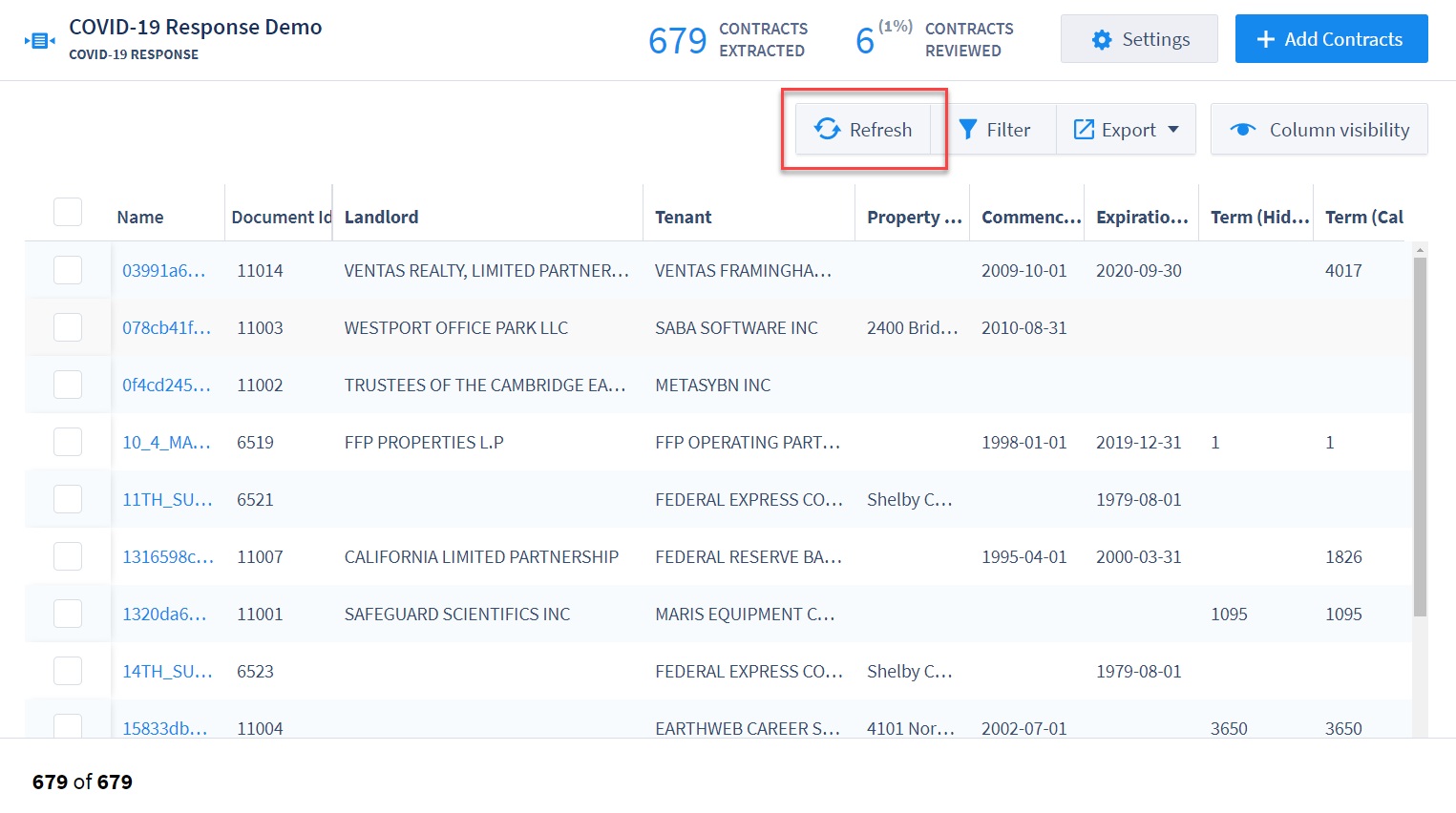 RefreshGrid