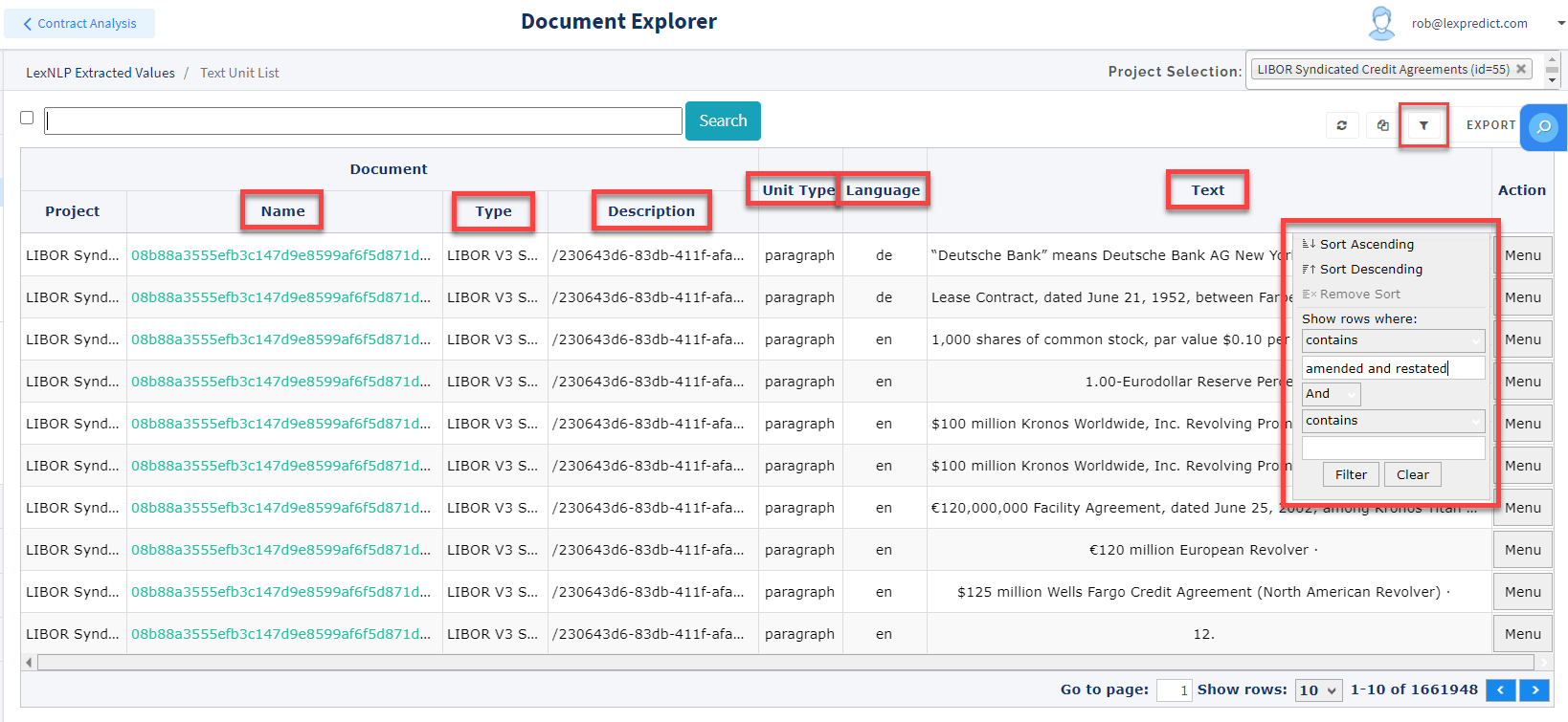 SimilarityFilter