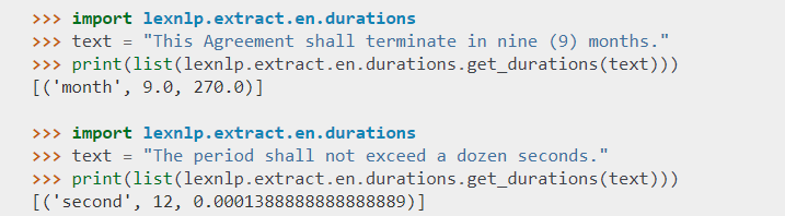 LexNLPDurations